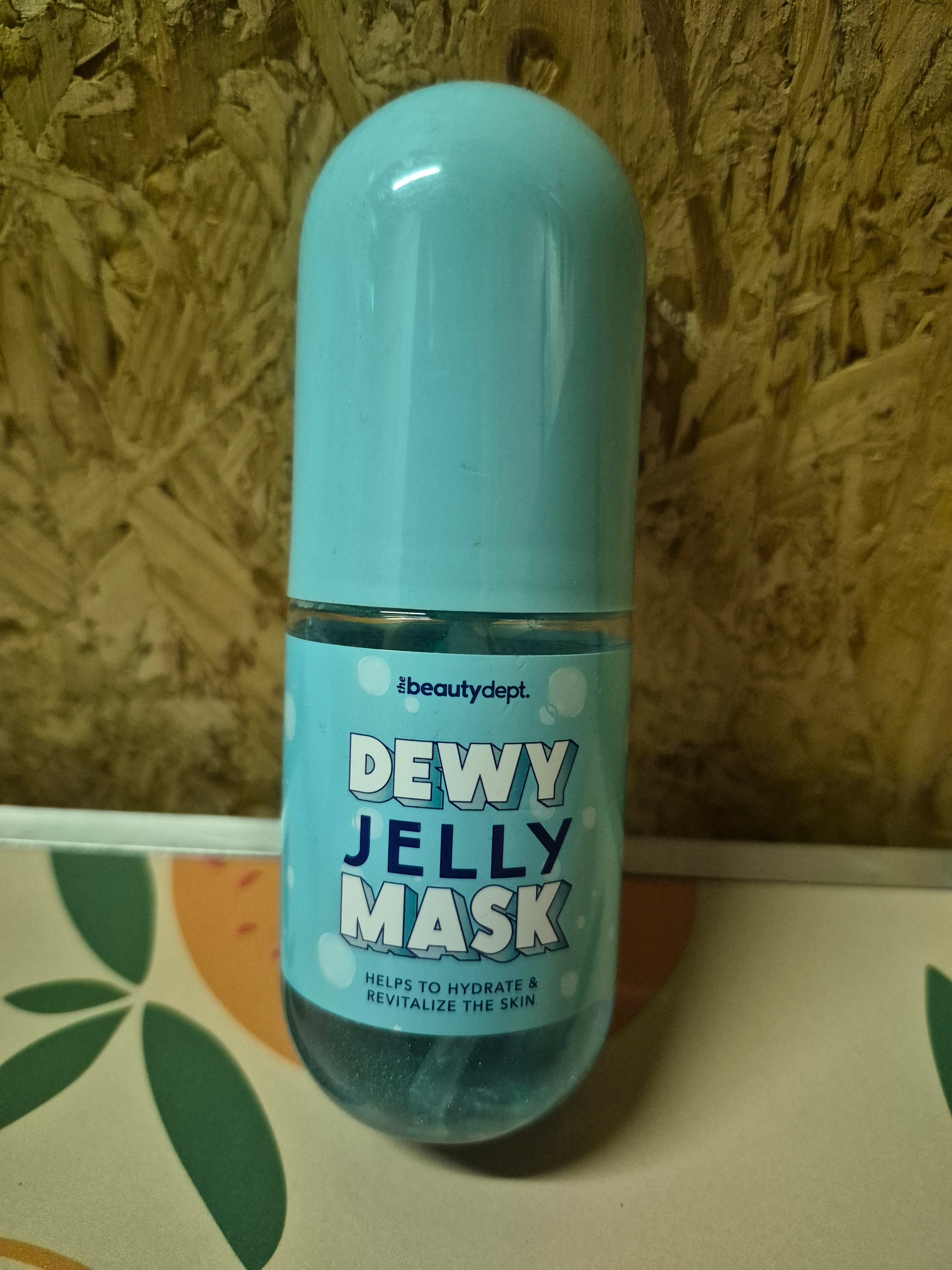 Dewy jelly mask
