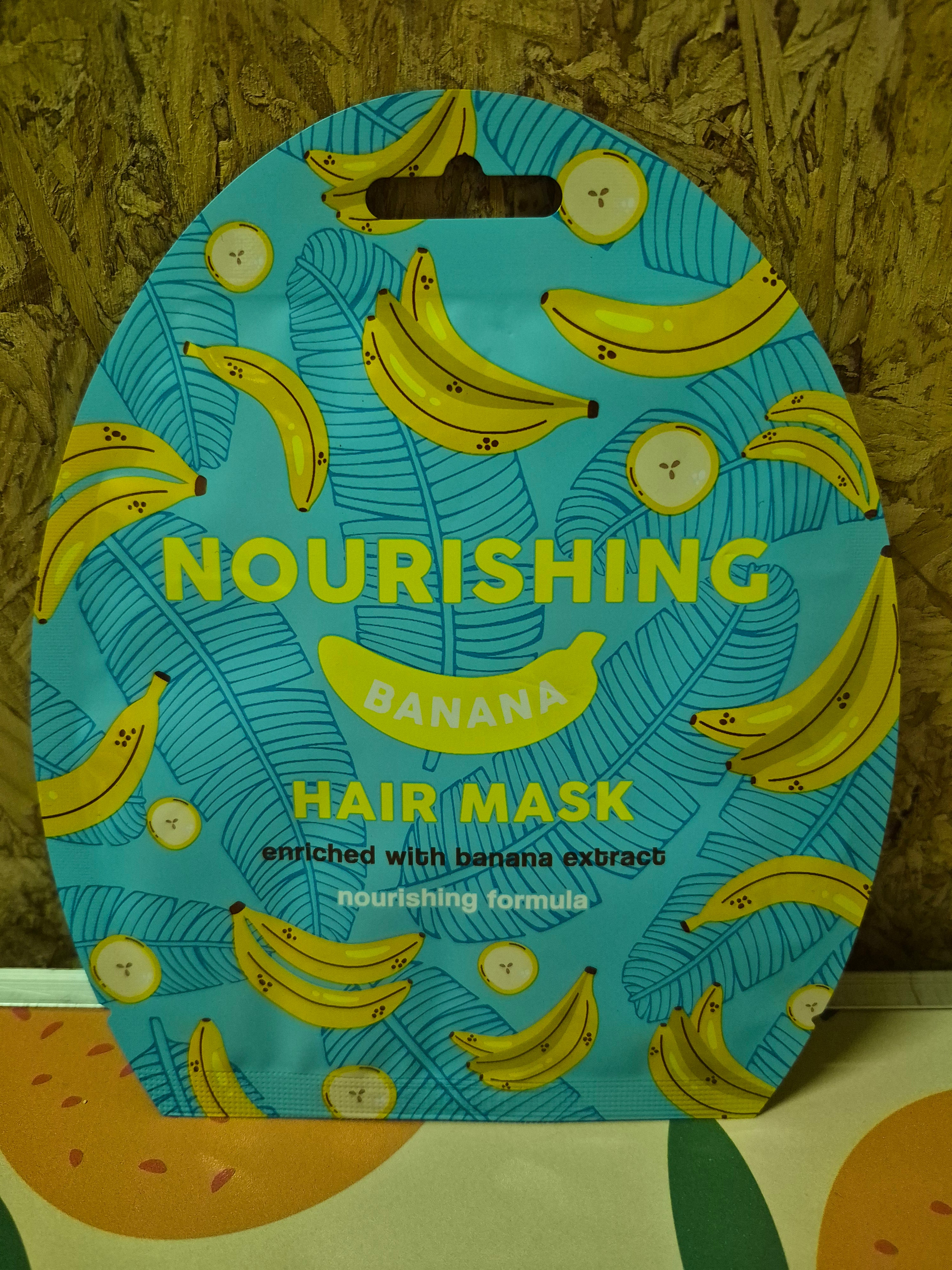 Haarmasker banaan