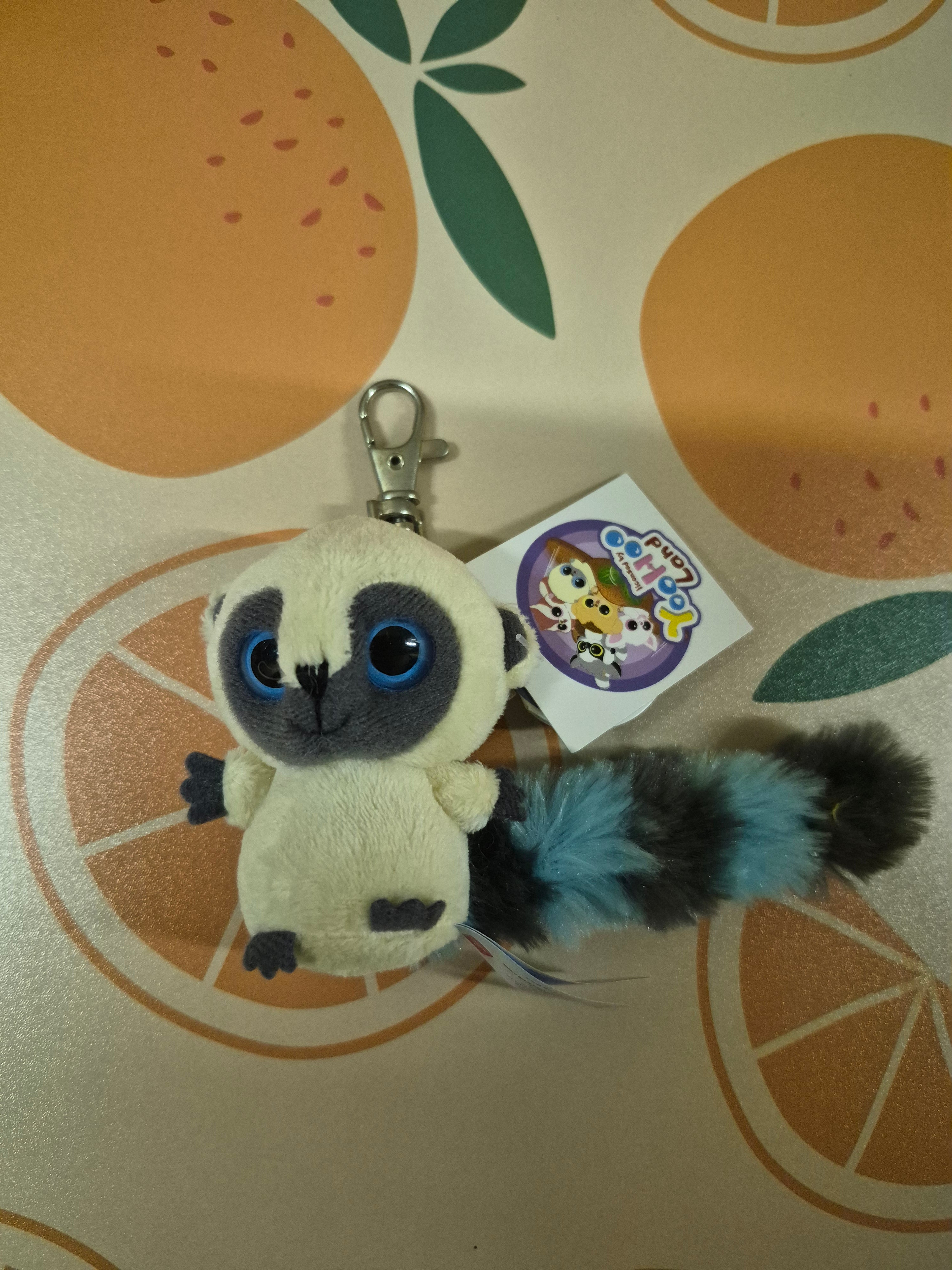 Sleutelhanger knuffel yoohoo blauw