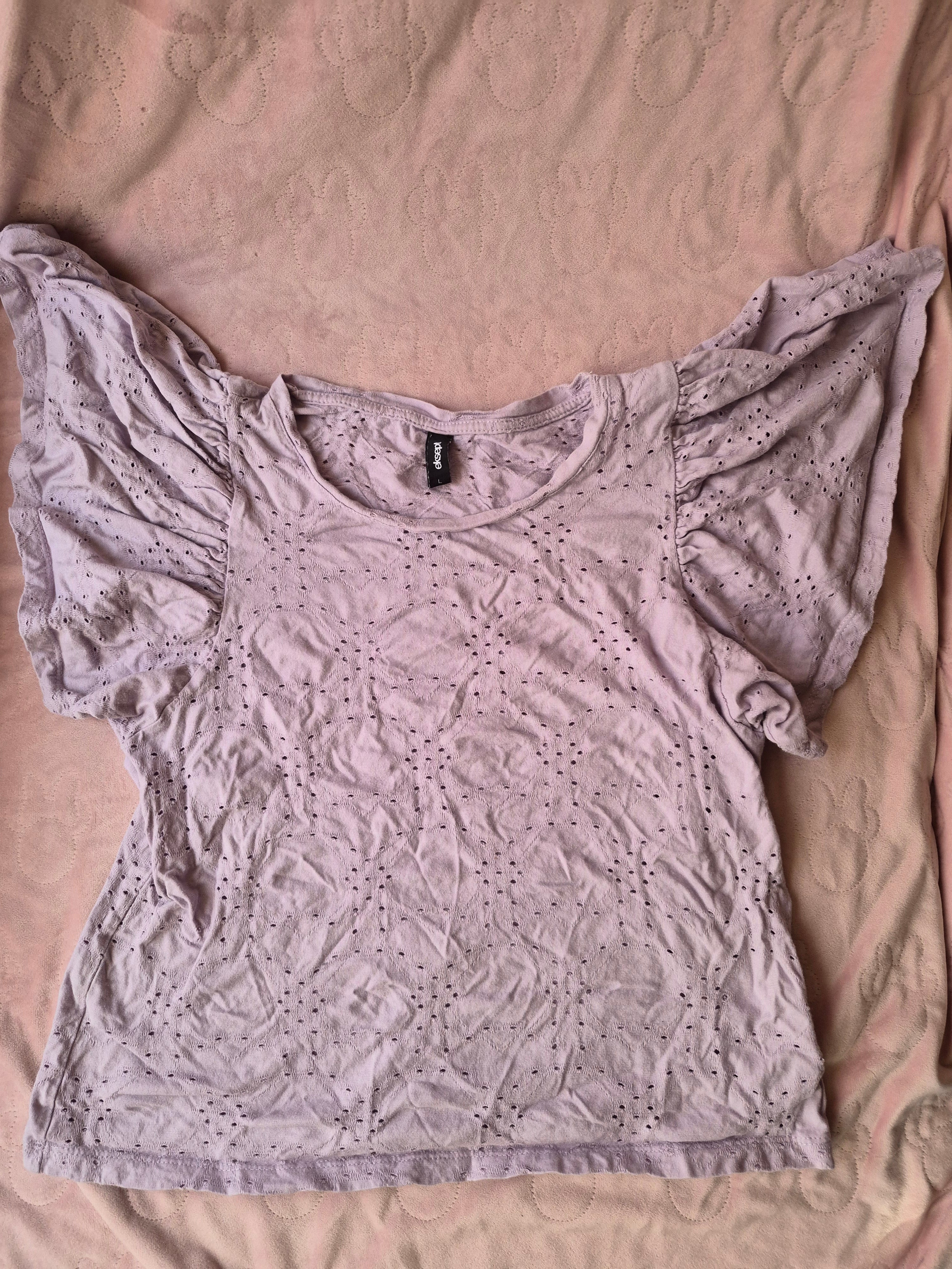 Paars shirt Eksept maat L