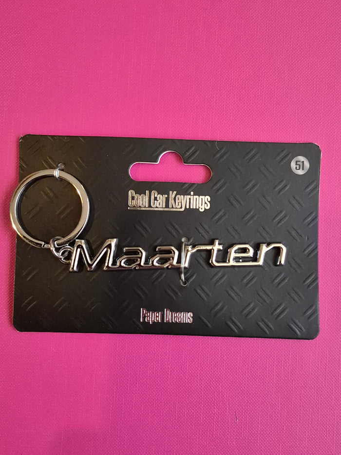 Sleutelhanger Maarten