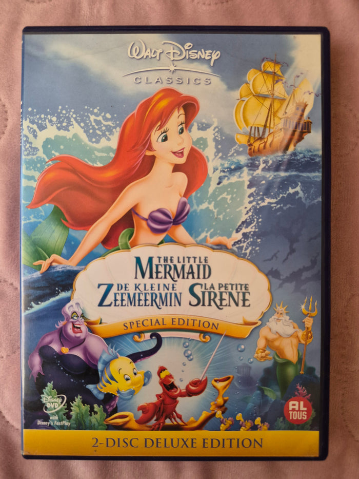Disney DvD De kleine zeemeermin 2-disc