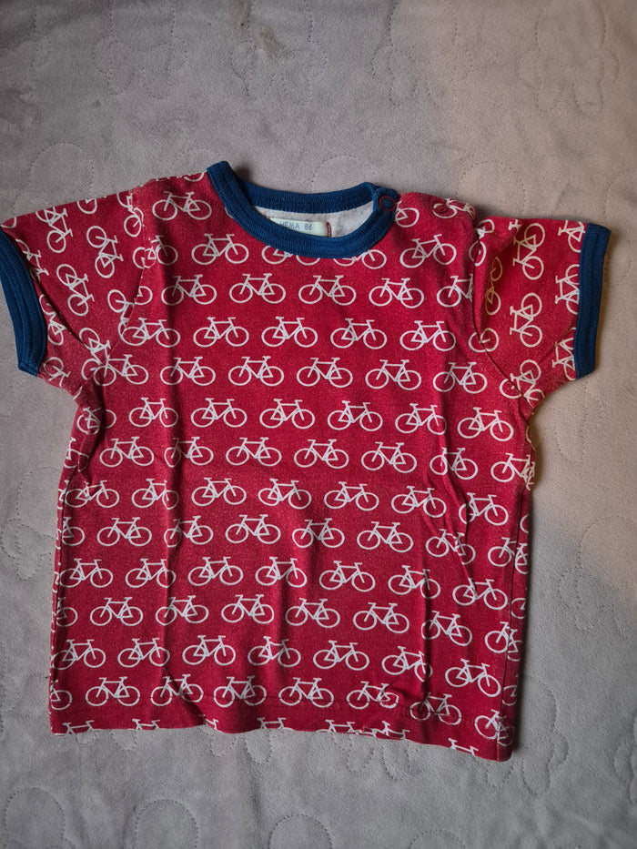Tshirt met fiet Hema maat 86