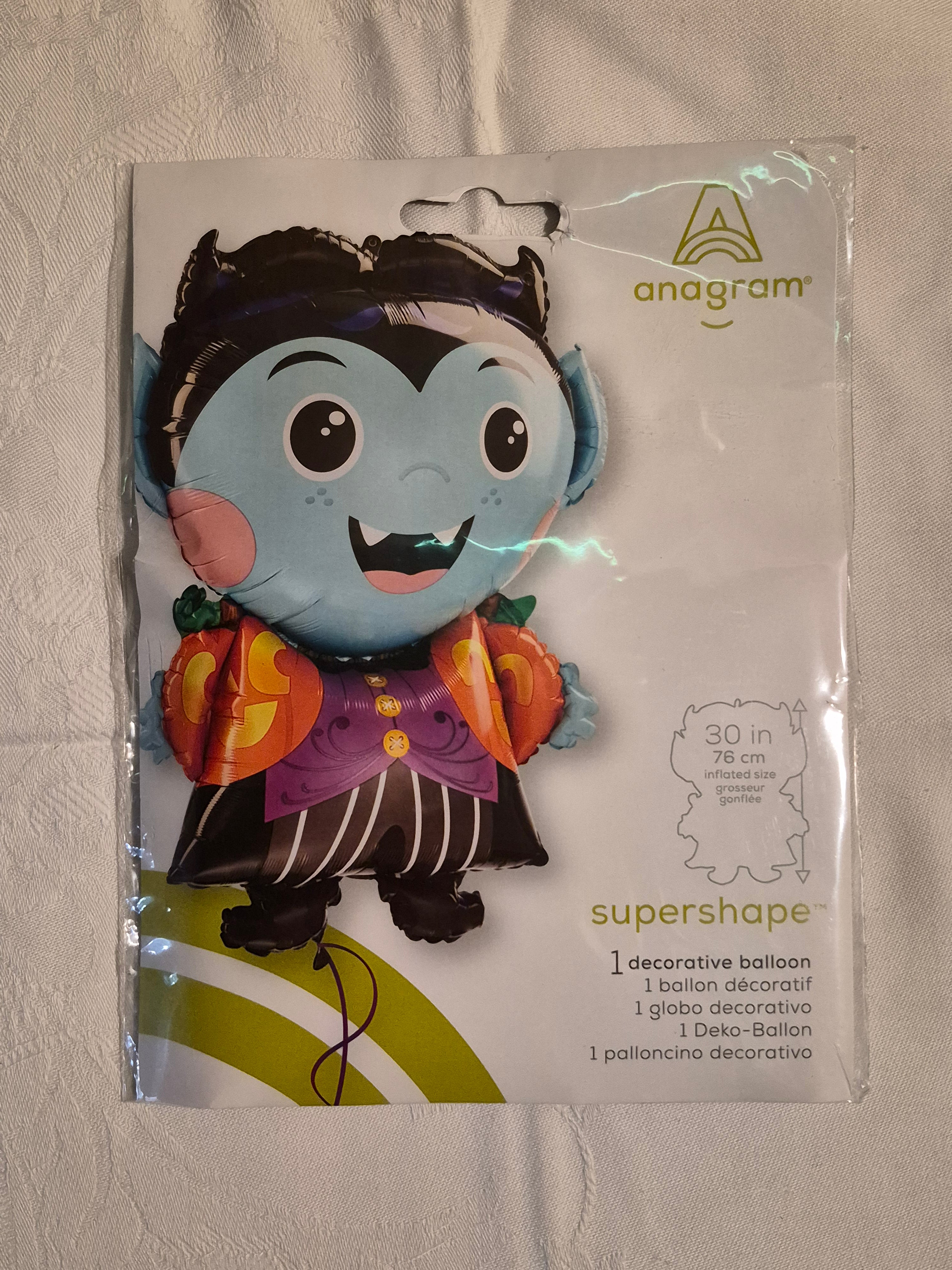 Folieballon Halloween Vampier