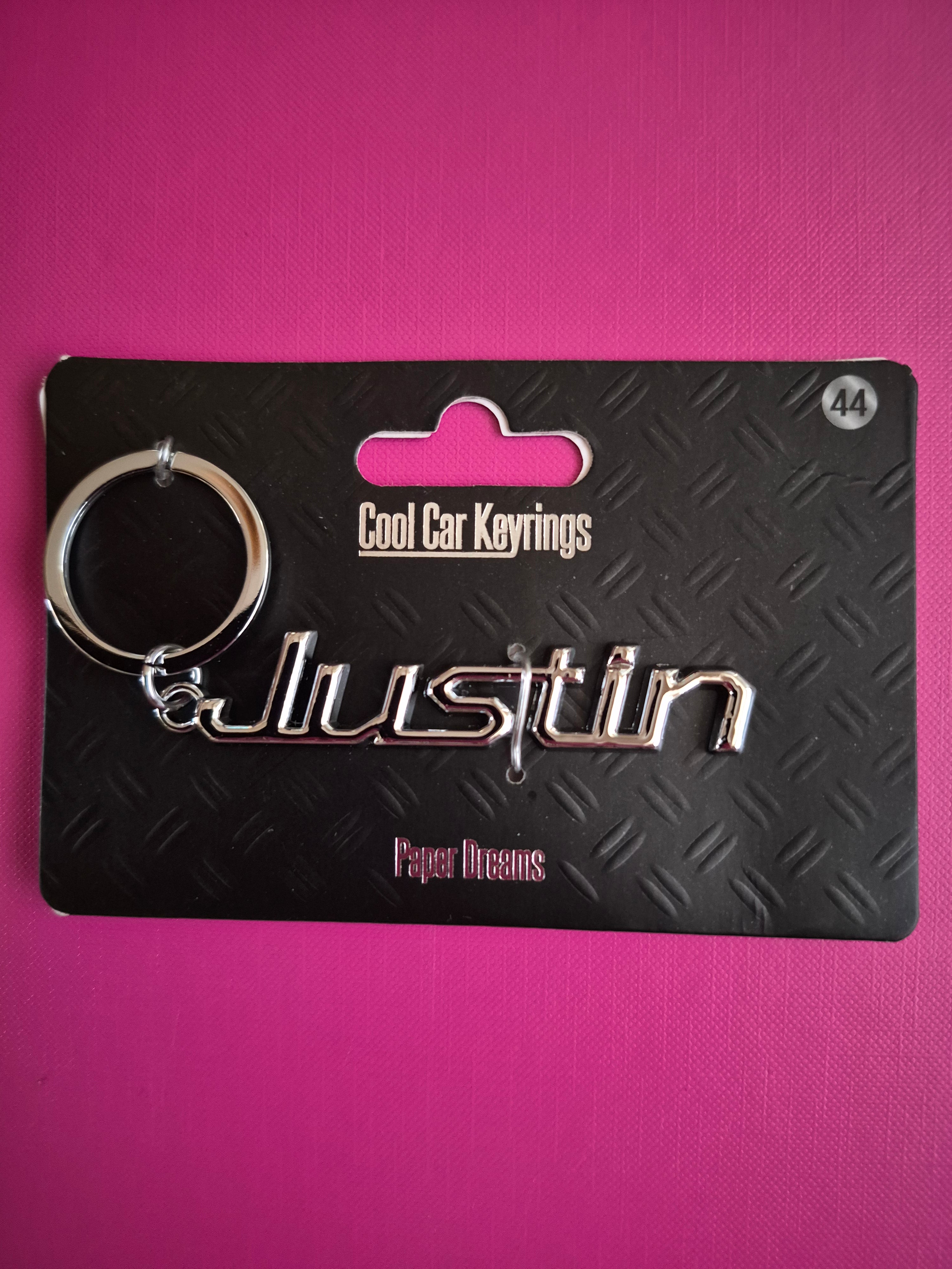 Sleutelhanger Justin