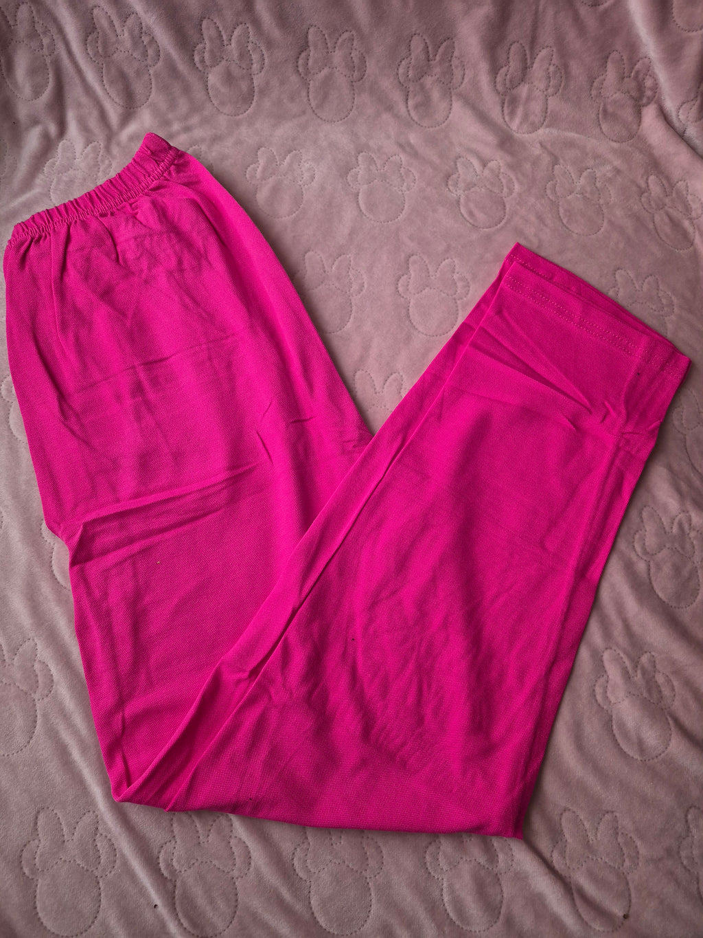 Nieuw 2- delig pak roze/goud maat xxl