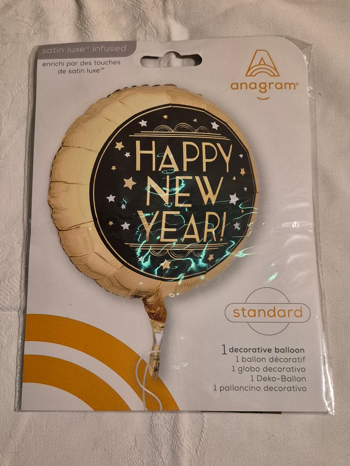 Folieballon Happy New Year