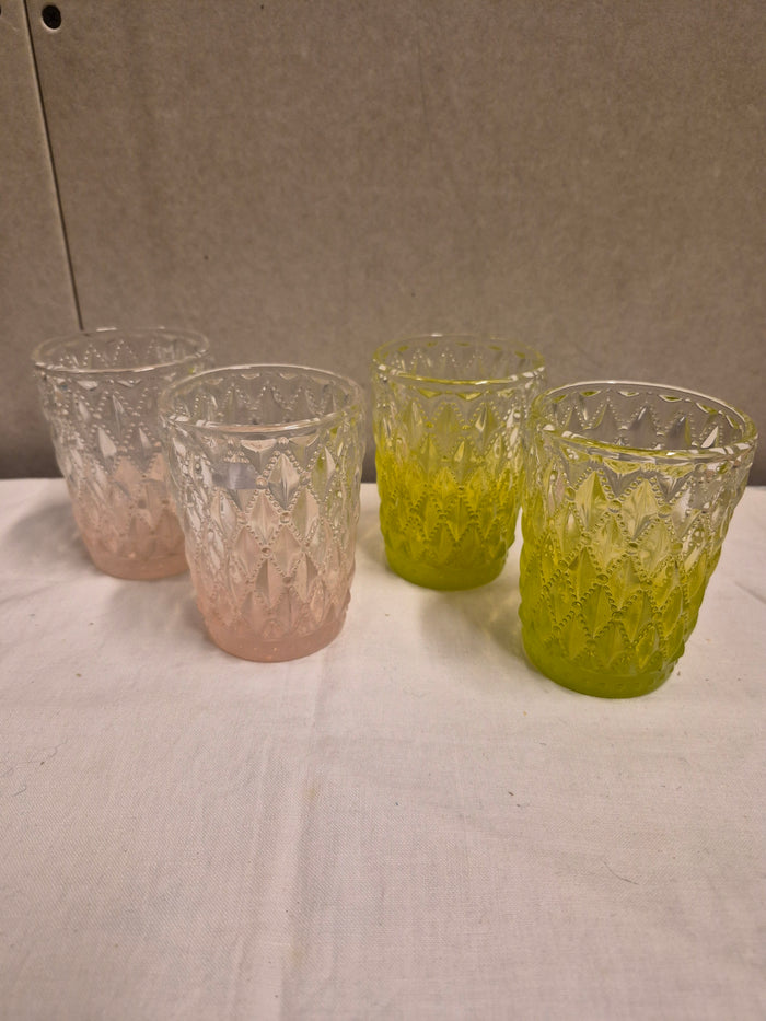 Waxine houders set van 4