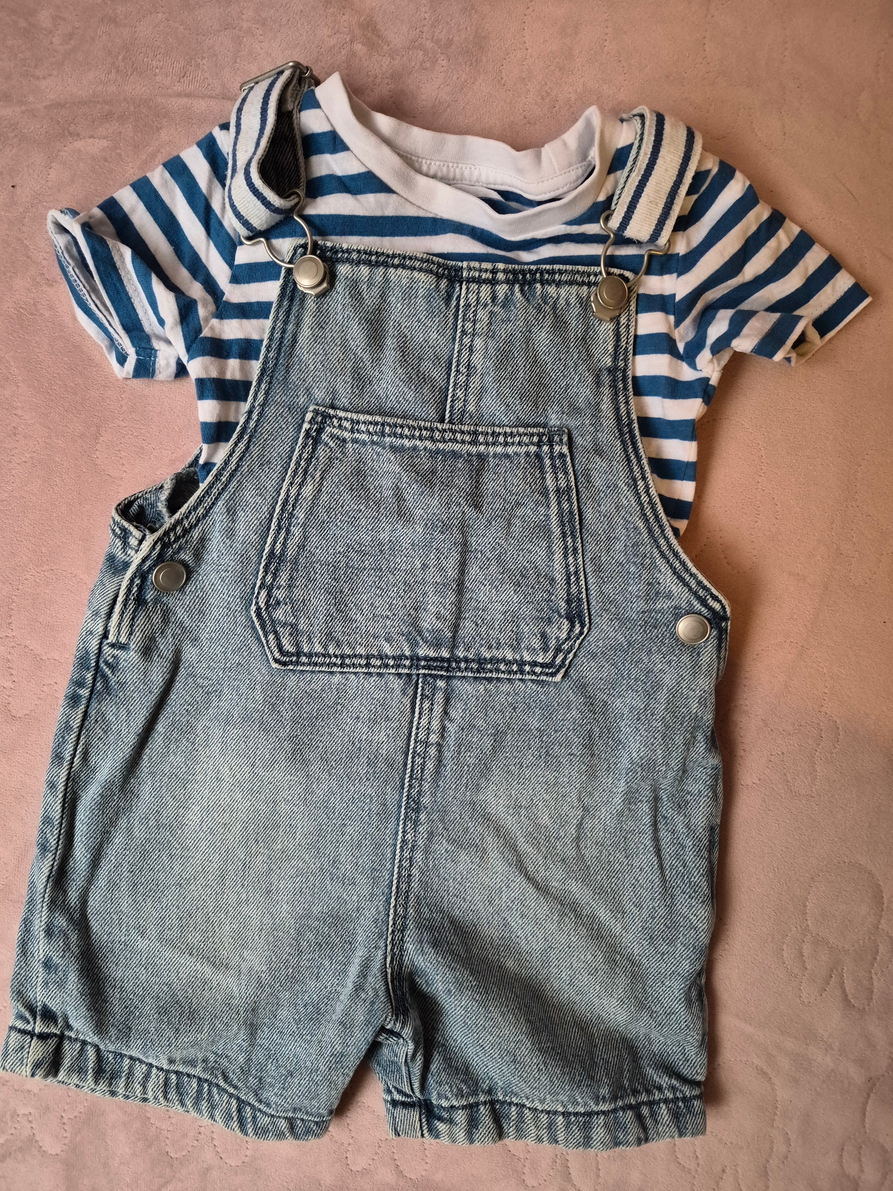 Tuinbroek setje maat 86