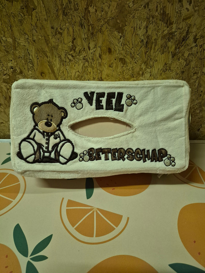Tissuebox met veel Beterschap