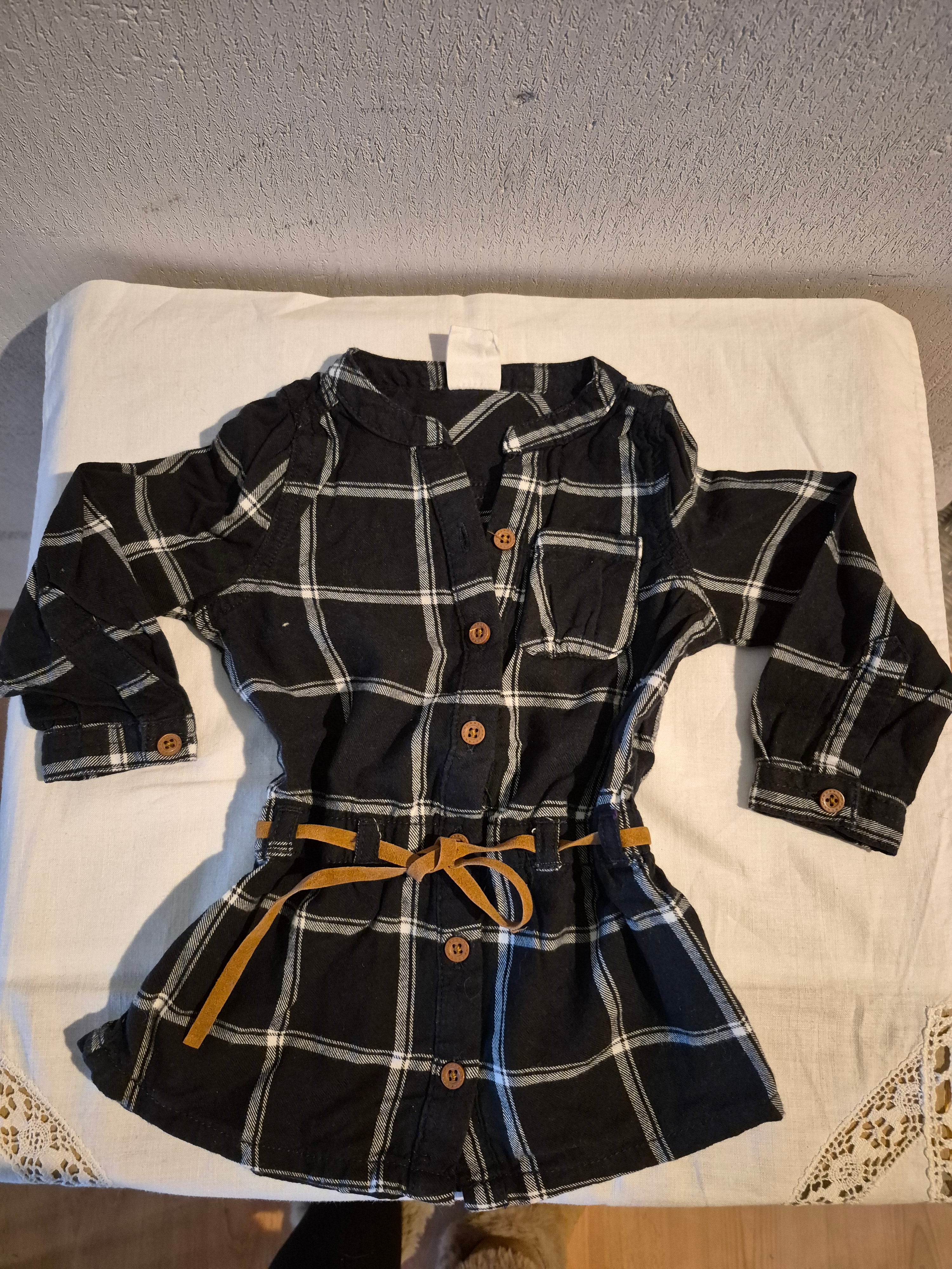 Blouse jurkje Hema maat 74