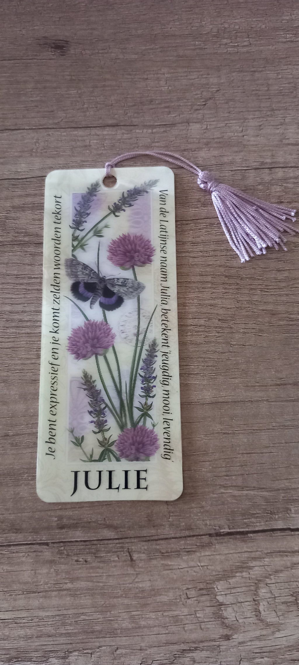 Boekenlegger Julie