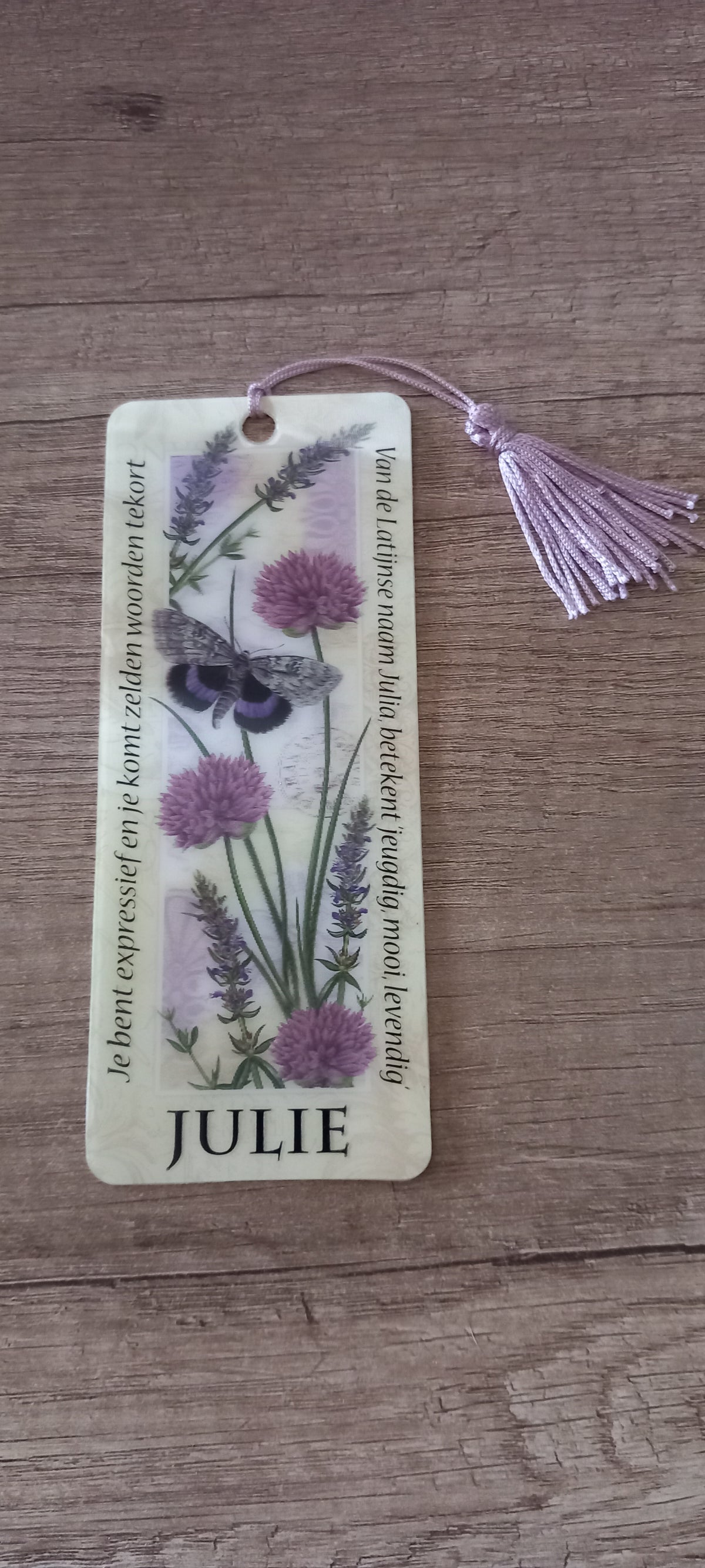 Boekenlegger Julie