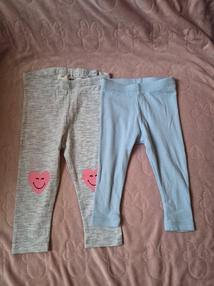 Baby legging samen maat 74