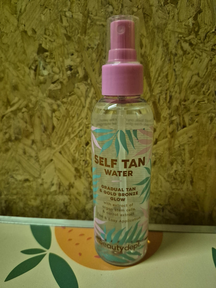 Self tan water