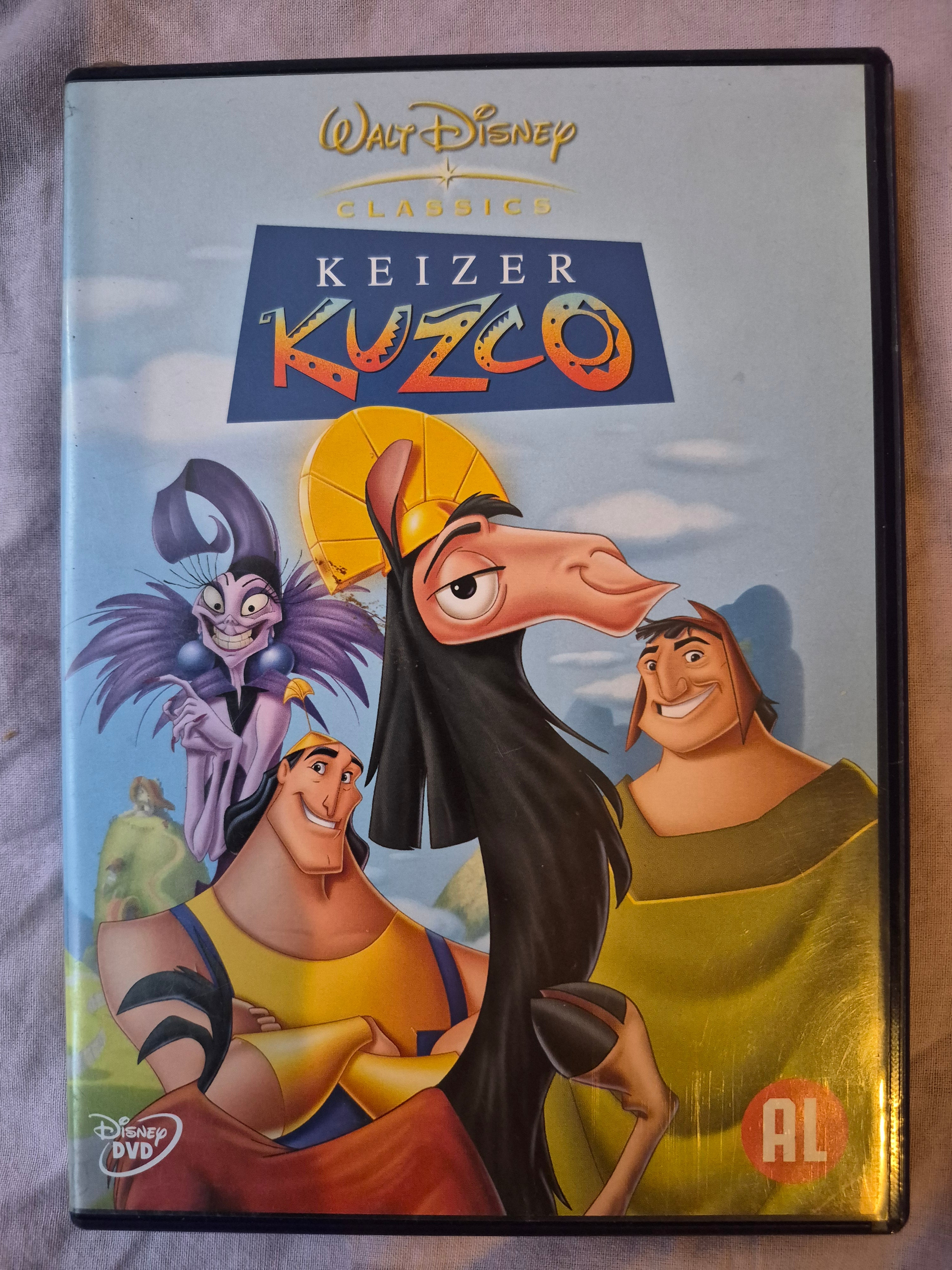 Disney DVD Keizer Kuzco