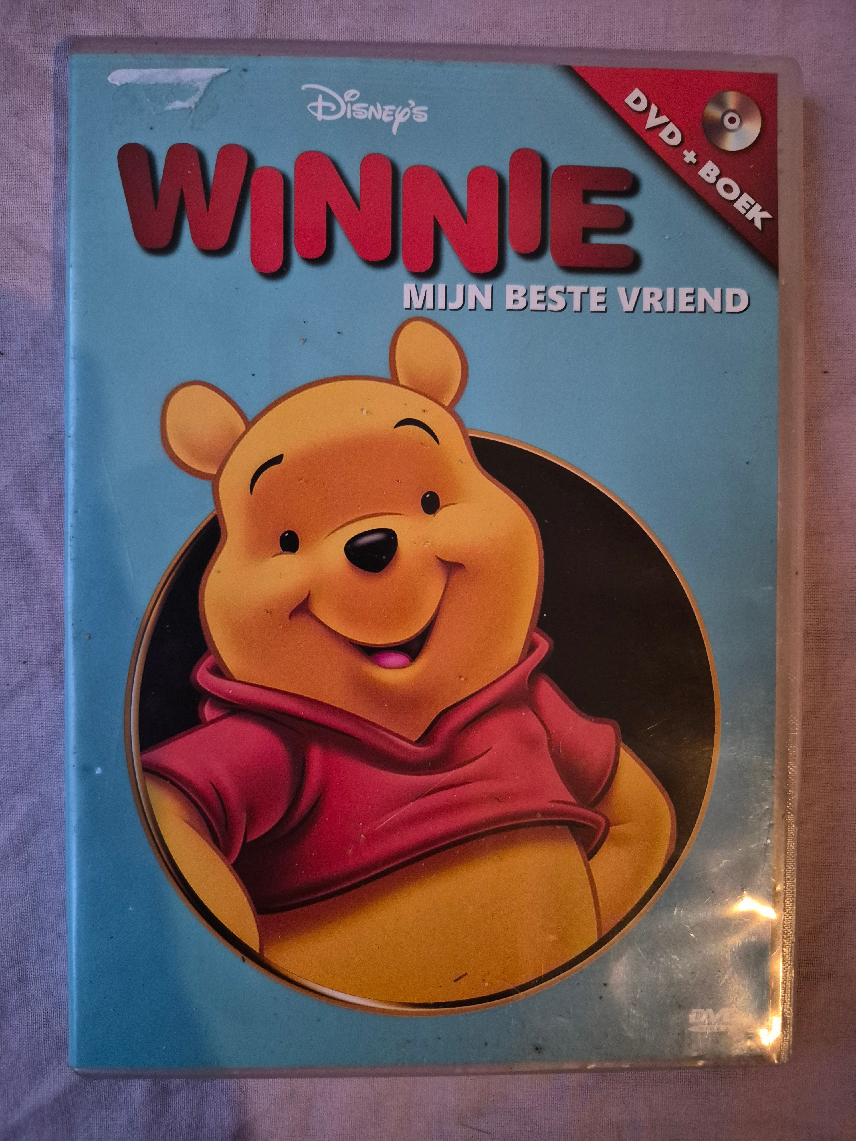 Disney DVD winnie dvd plus boek