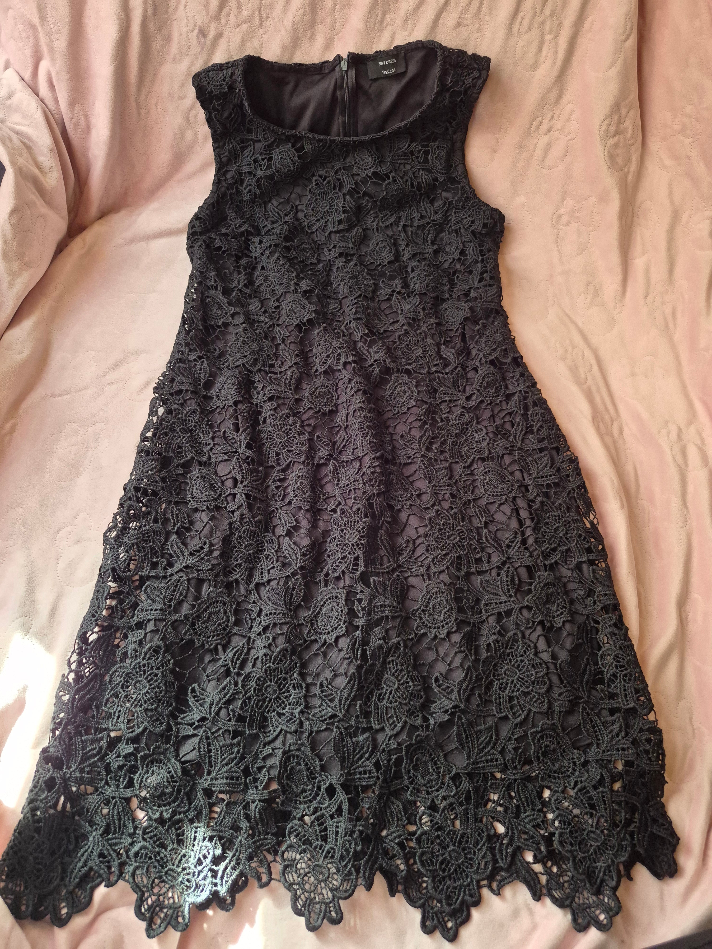 Zwarte jurk  C&A maat 38