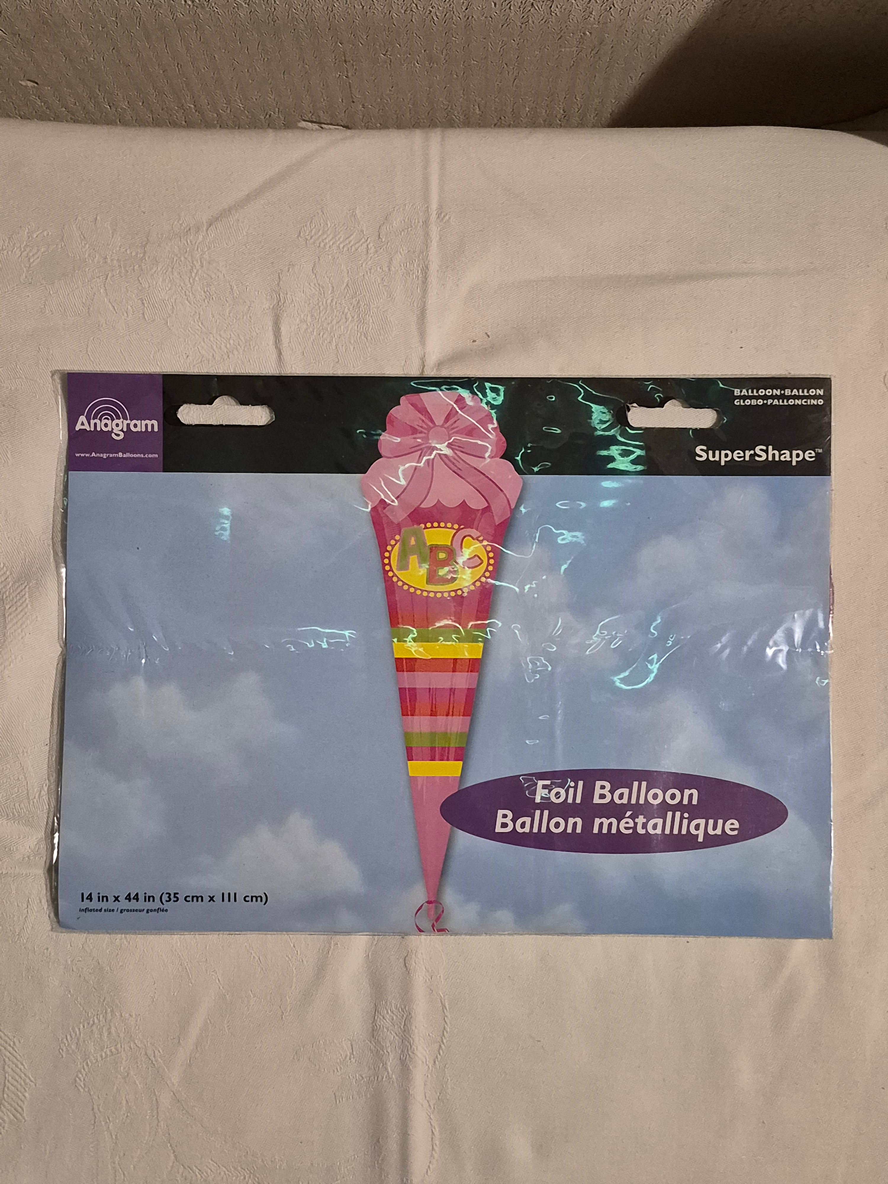 Snoepzak ABC roze