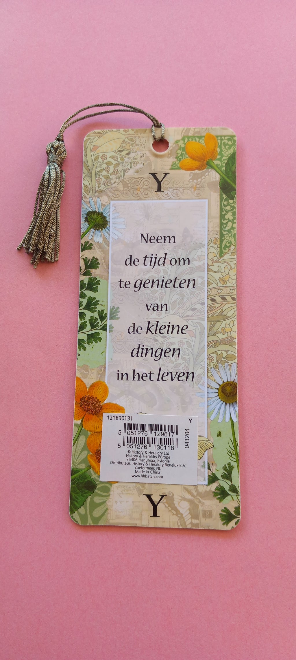 Boekenlegger Y