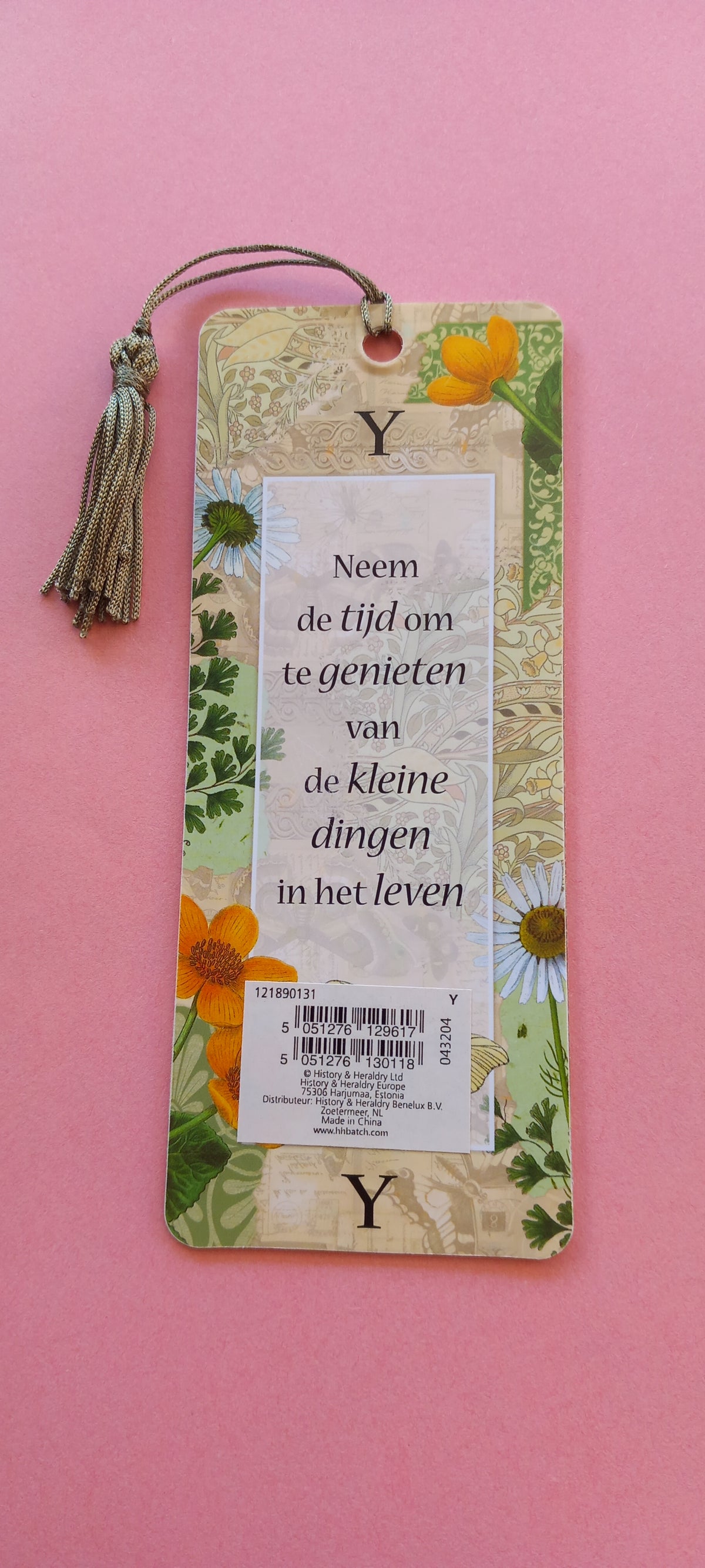 Boekenlegger Y