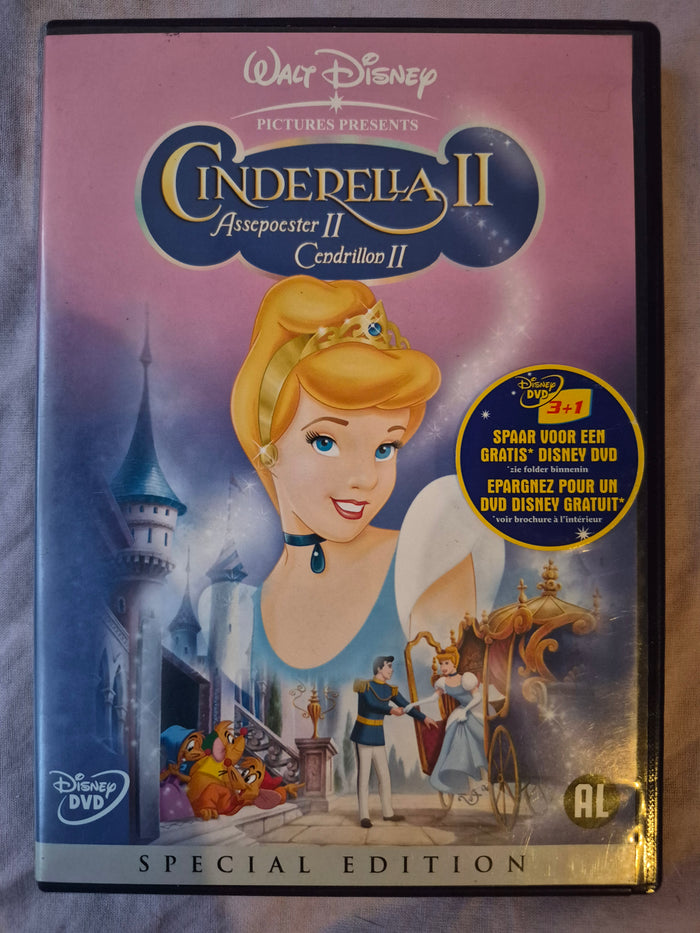 Disney DVD cinderella deel 2