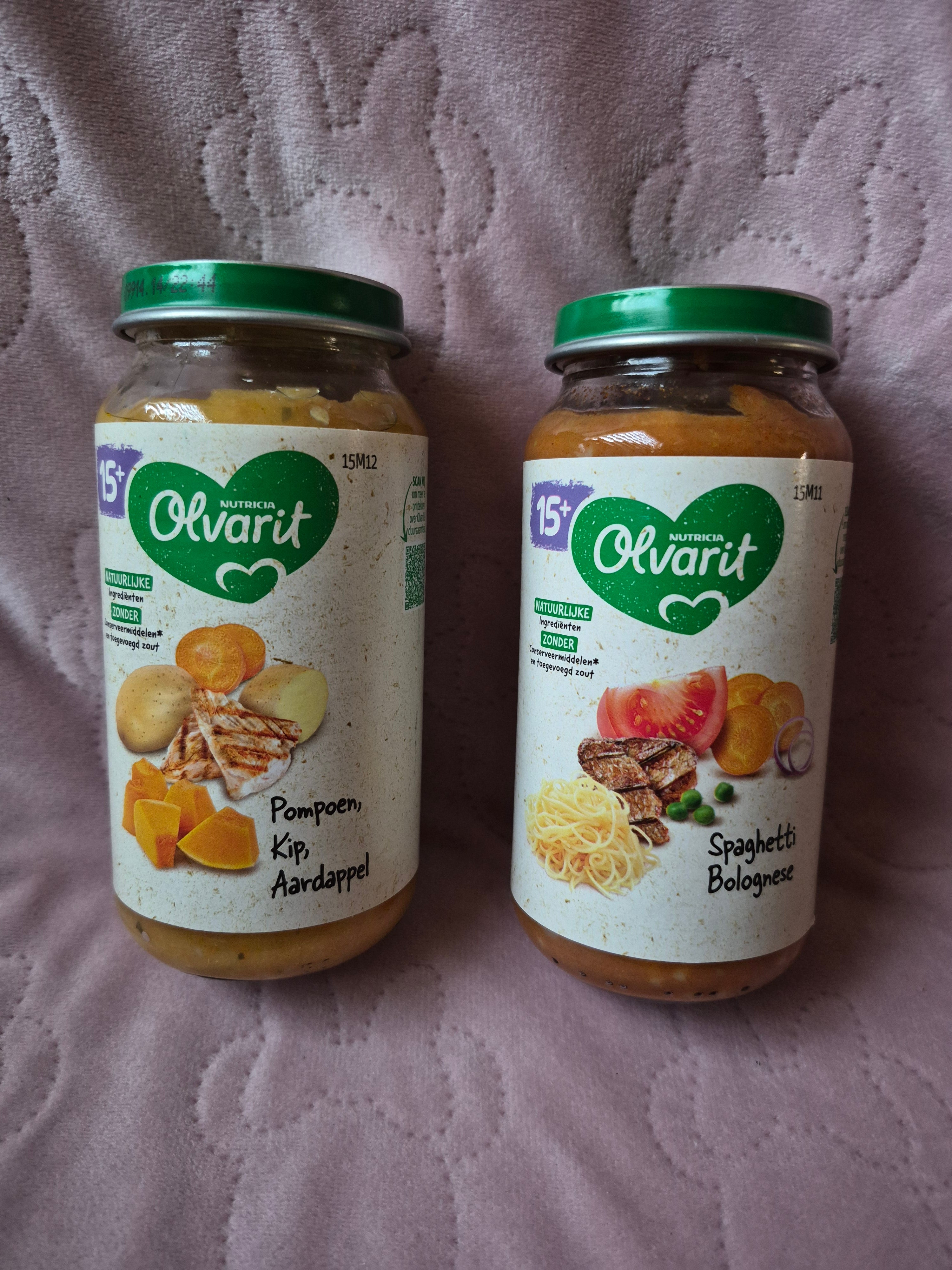 Baby voeding potjes 15 maanden