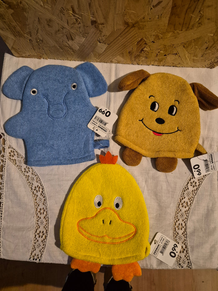 Nieuw setje washandjes