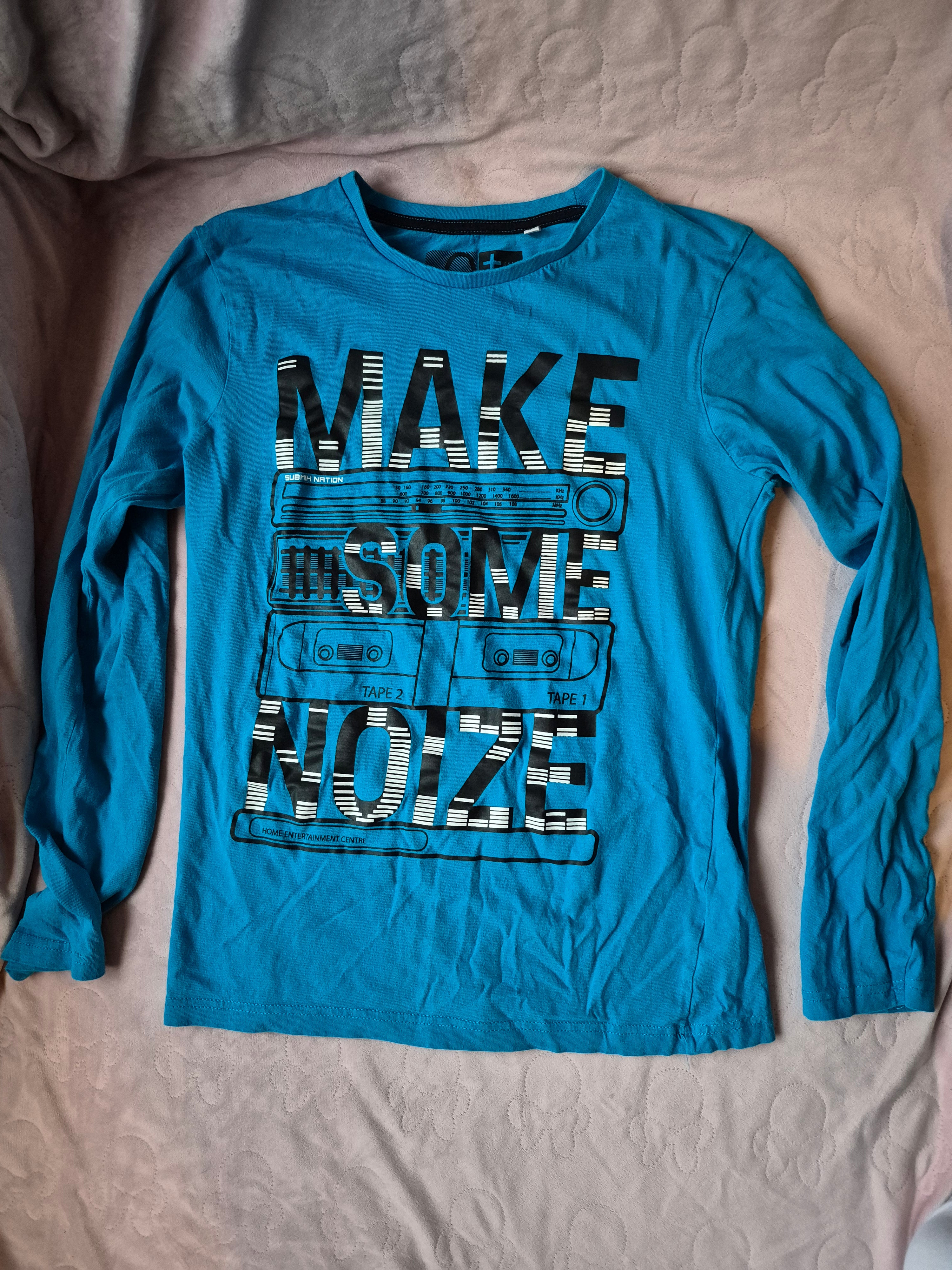 Blauw shirt maat 158/164