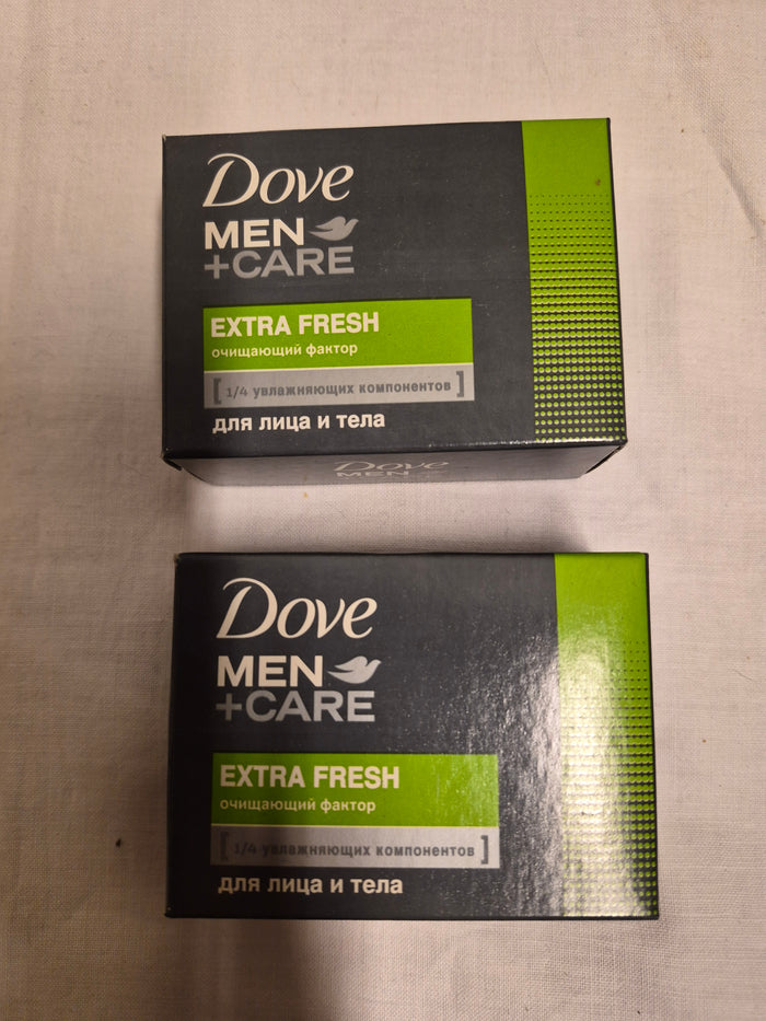 Set van 2 Dove Men Care Extra Fresh zeep voor mannen