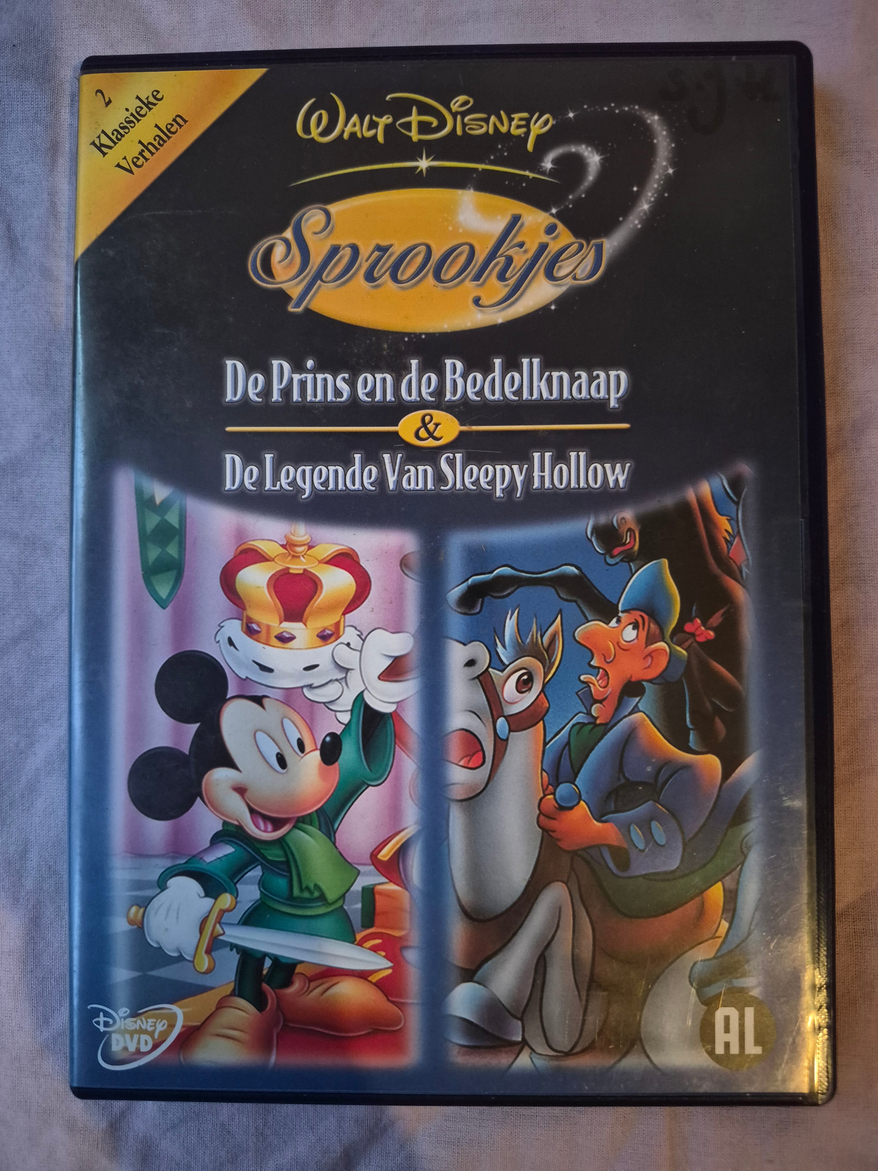 Disney DVD sprookjes deel 1