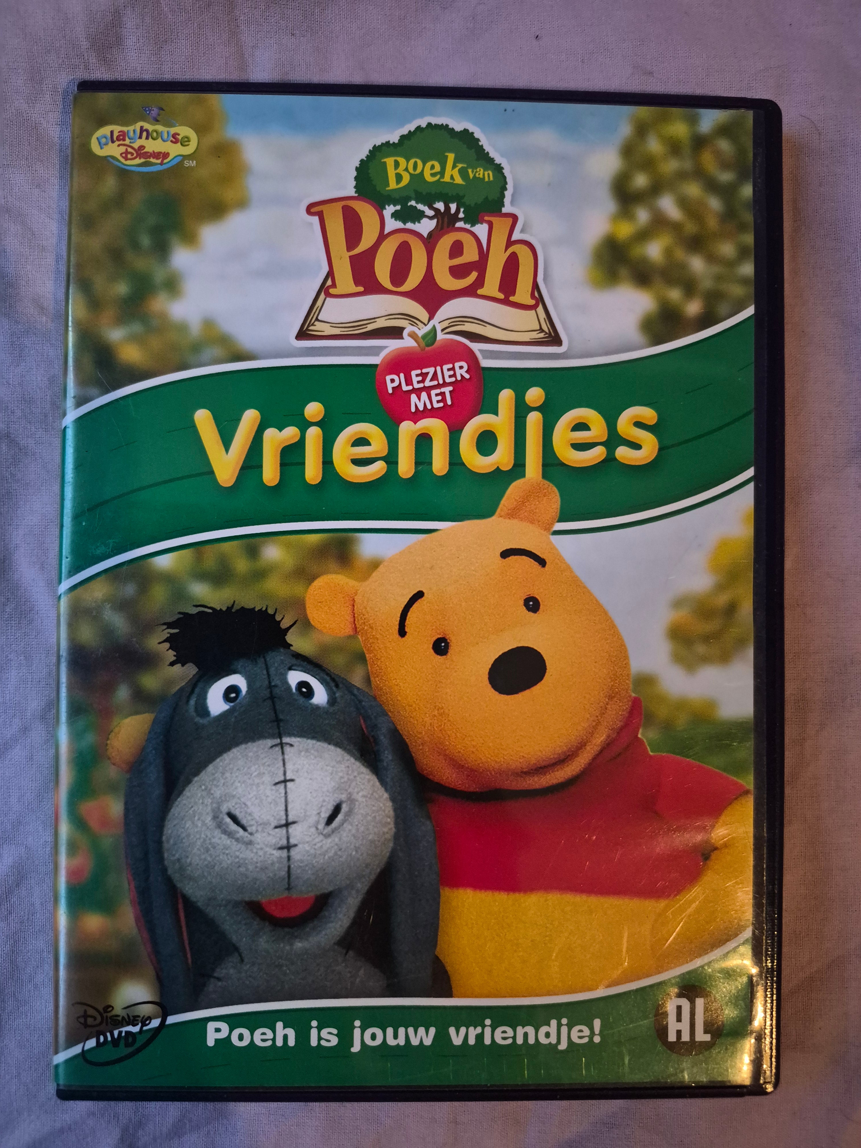 Disney DVD boek van poeh vriendjes