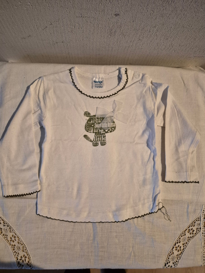 Wit shirt Dirkje maat 74