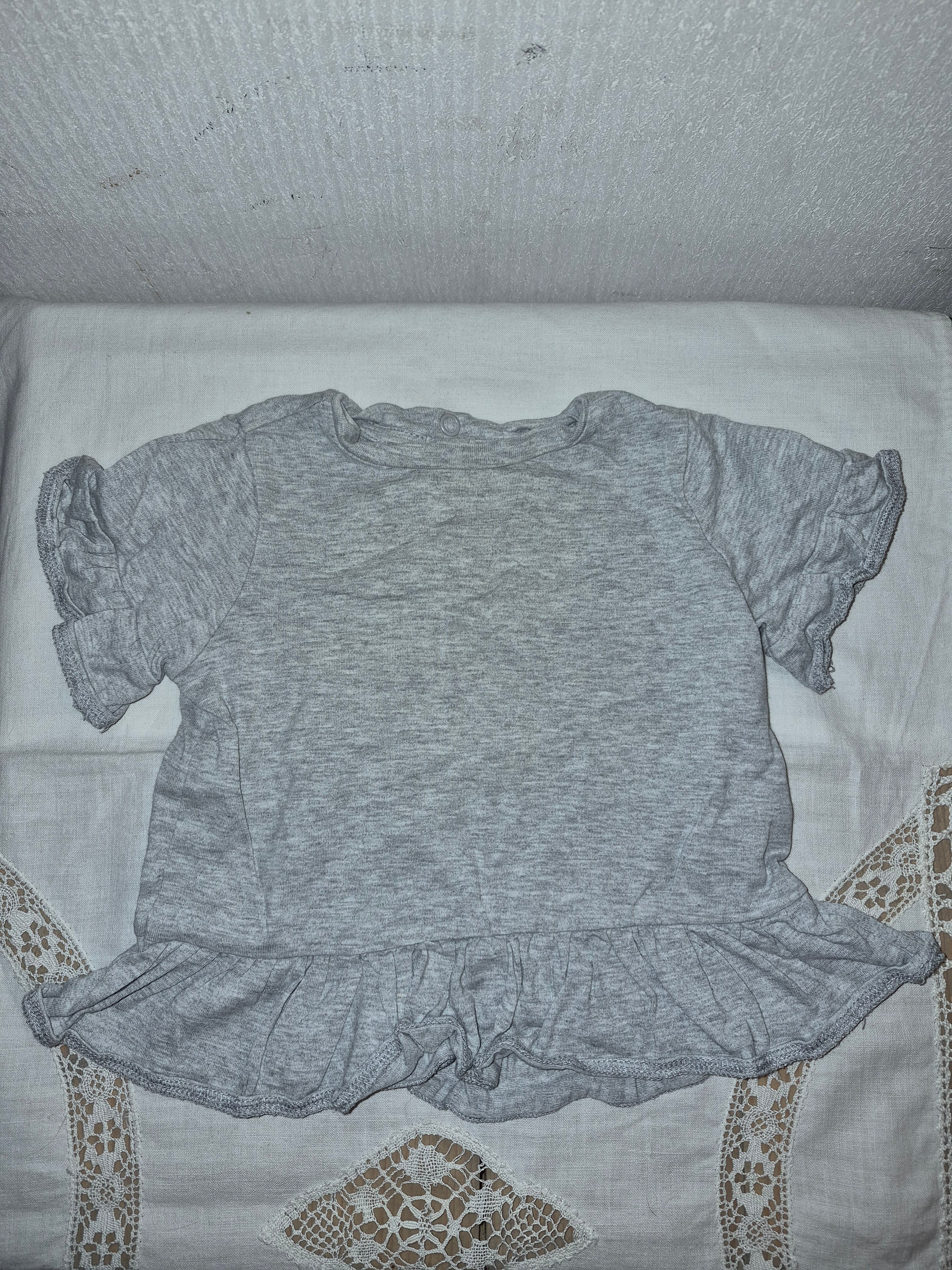 Grijs shirt H&M maat 74