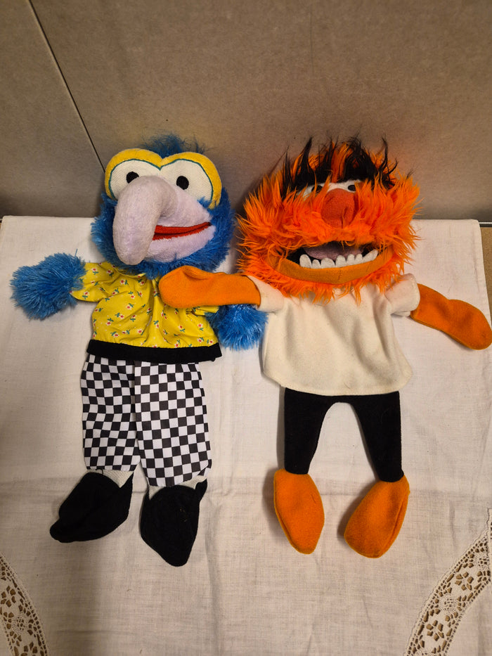 2x handpoppen muppets