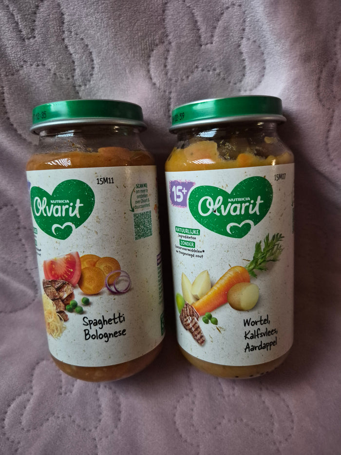 Baby voeding potjes 15 maanden