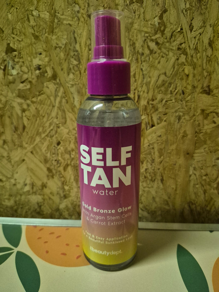 Self tan water