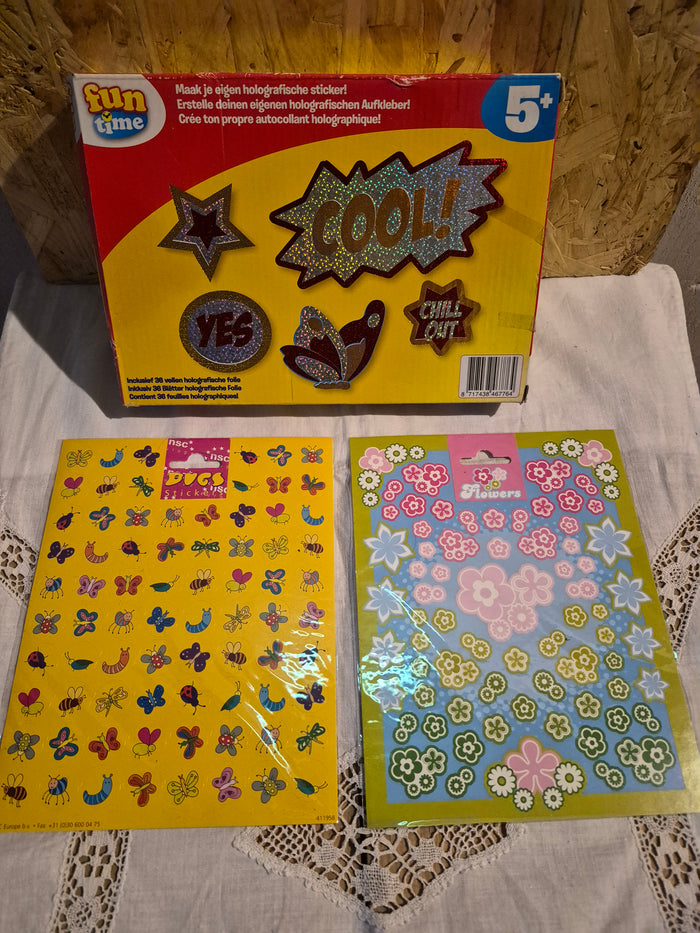 Maak je eigen Holografische stickers + 2 stickervellen