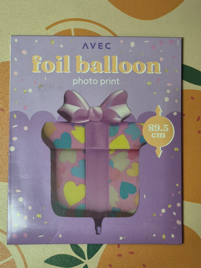 Foli ballon cadeautje