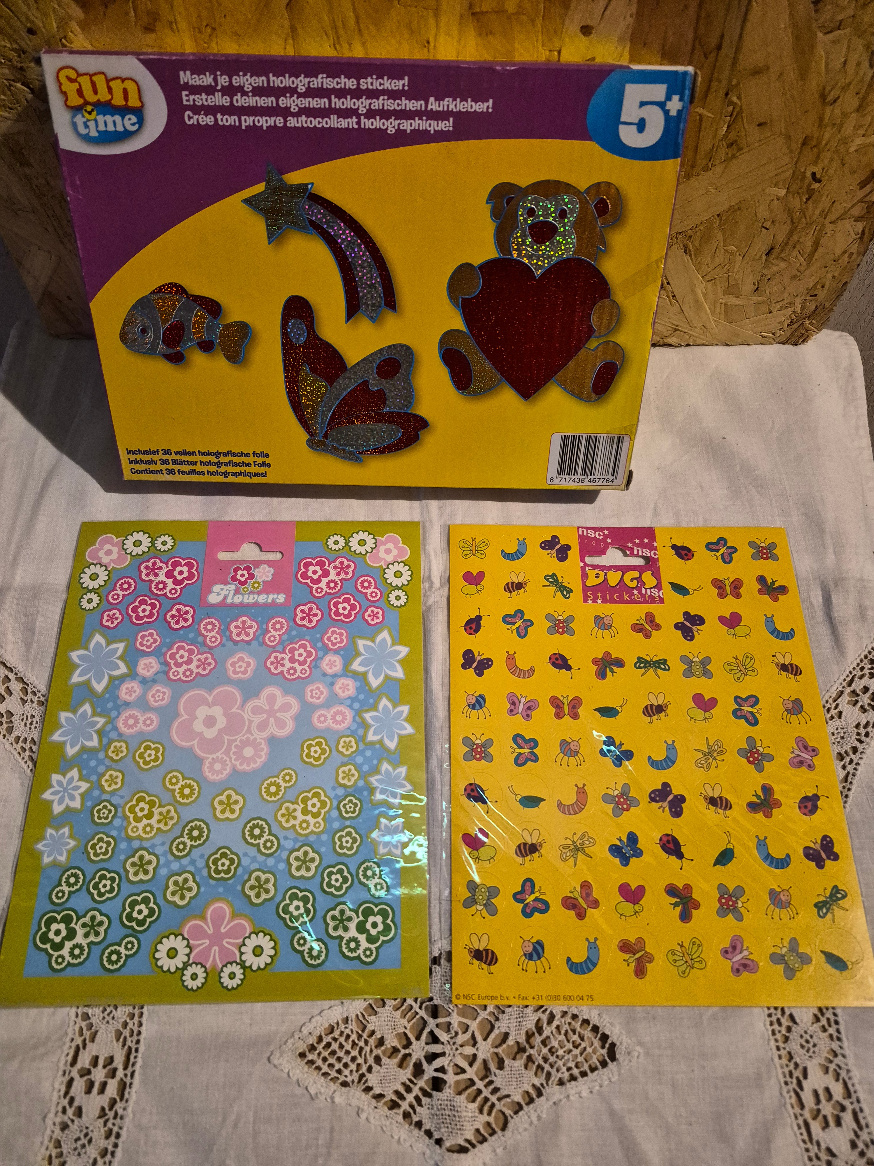 Maak je eigen Holografische stickers + 2 stickervellen