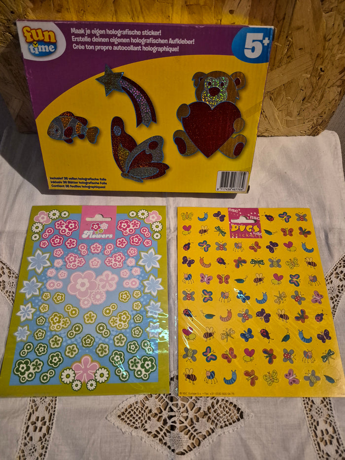 Maak je eigen Holografische stickers + 2 stickervellen