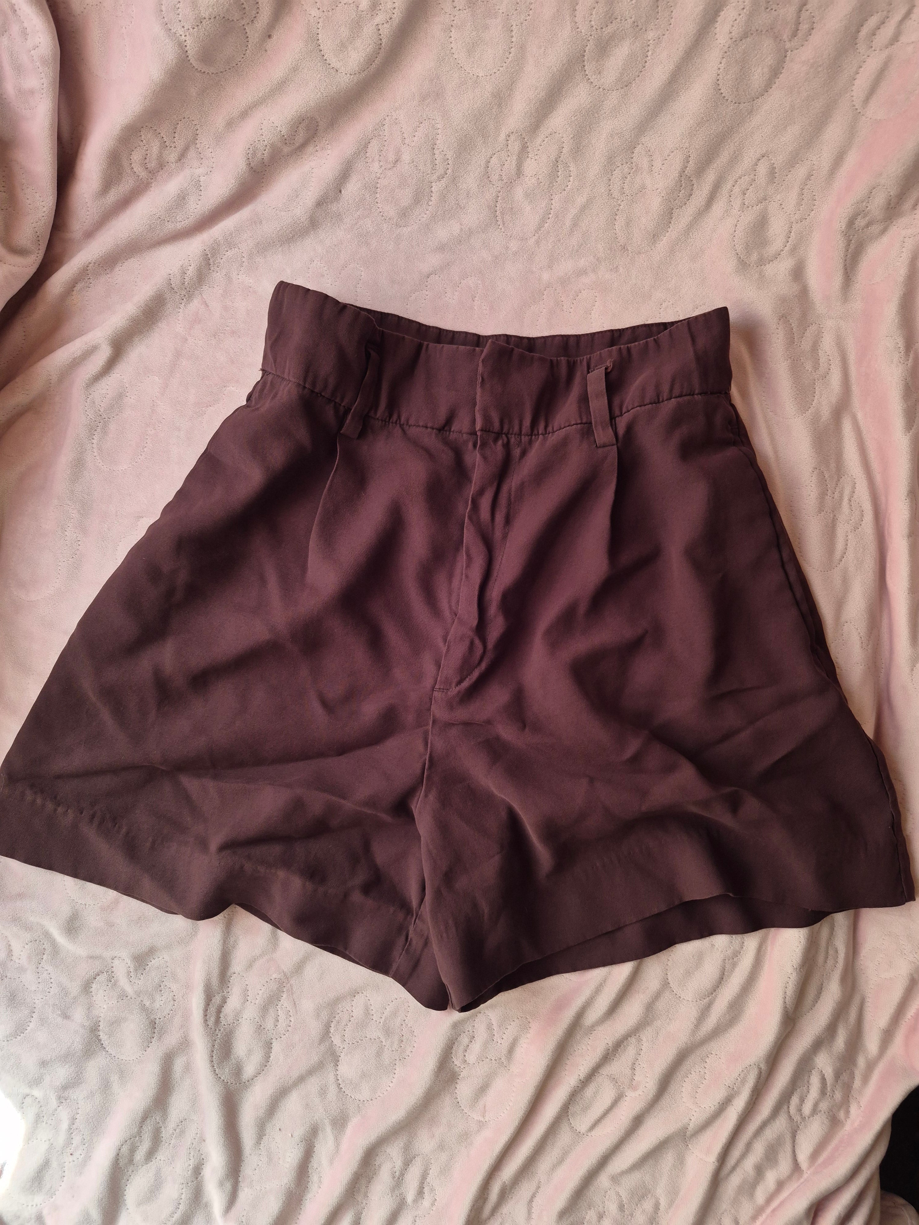 Bruine korte broek H&M maat 40