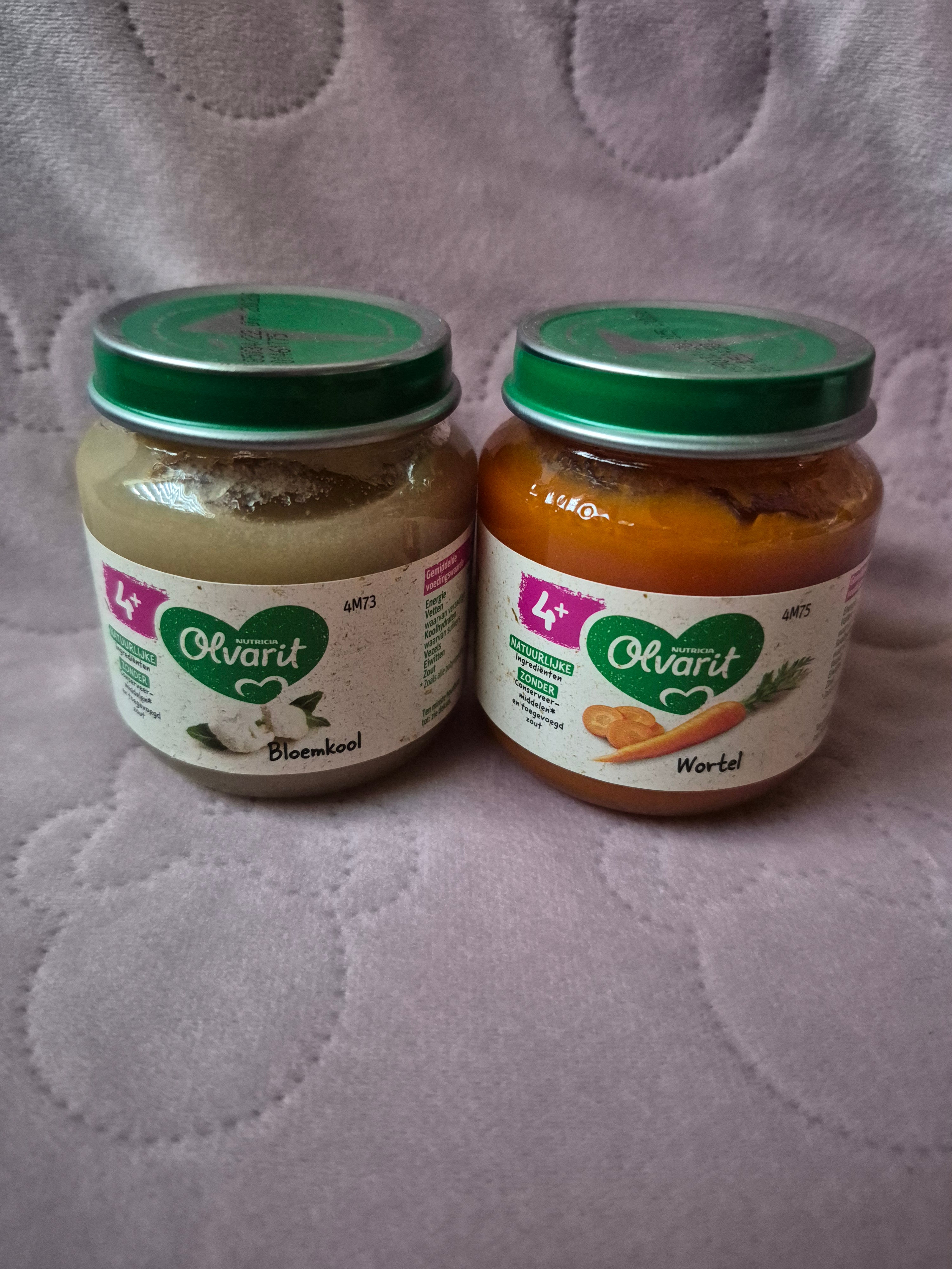 Baby voeding potjes 4 maanden