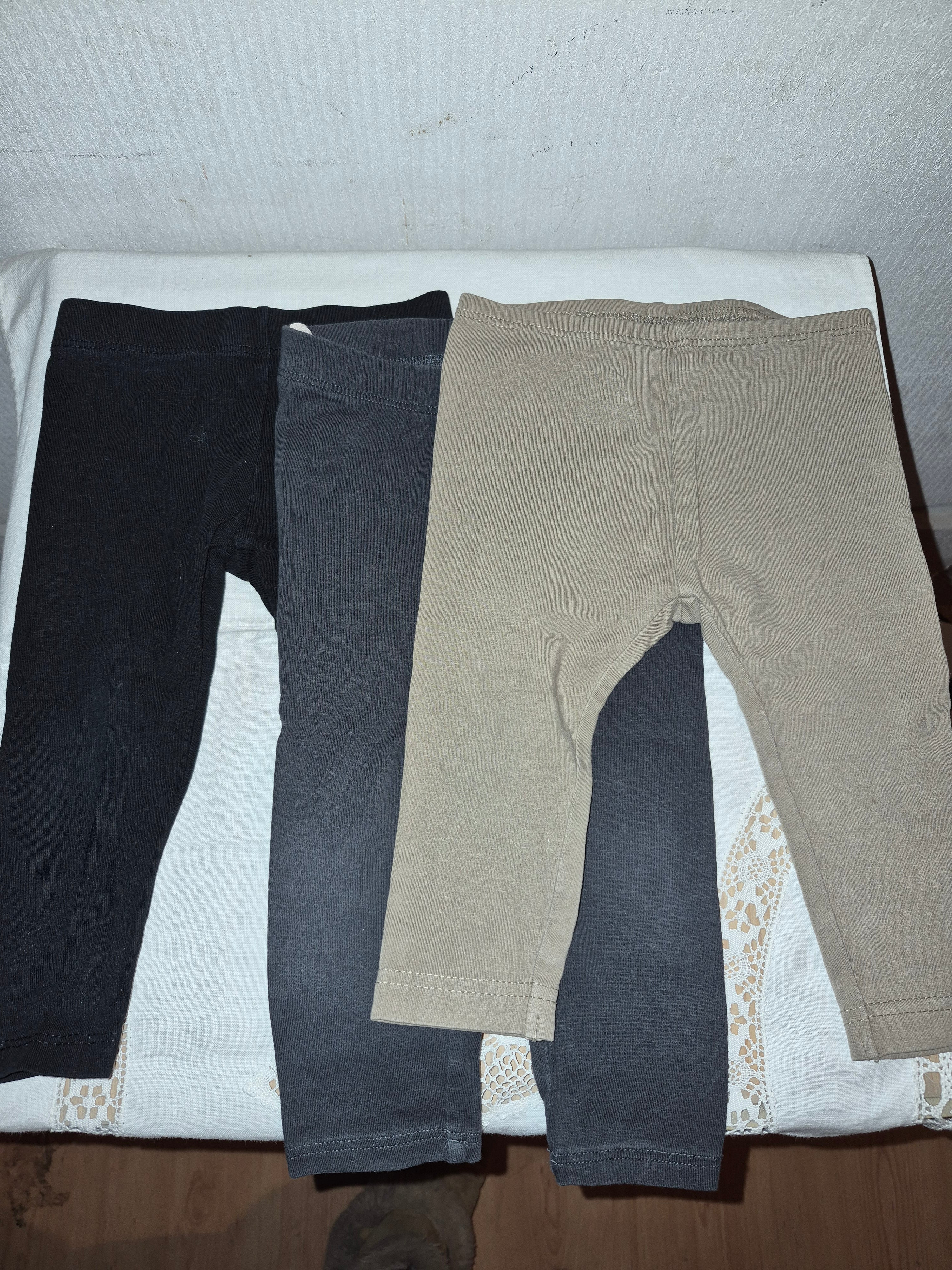 3x legging maat 74