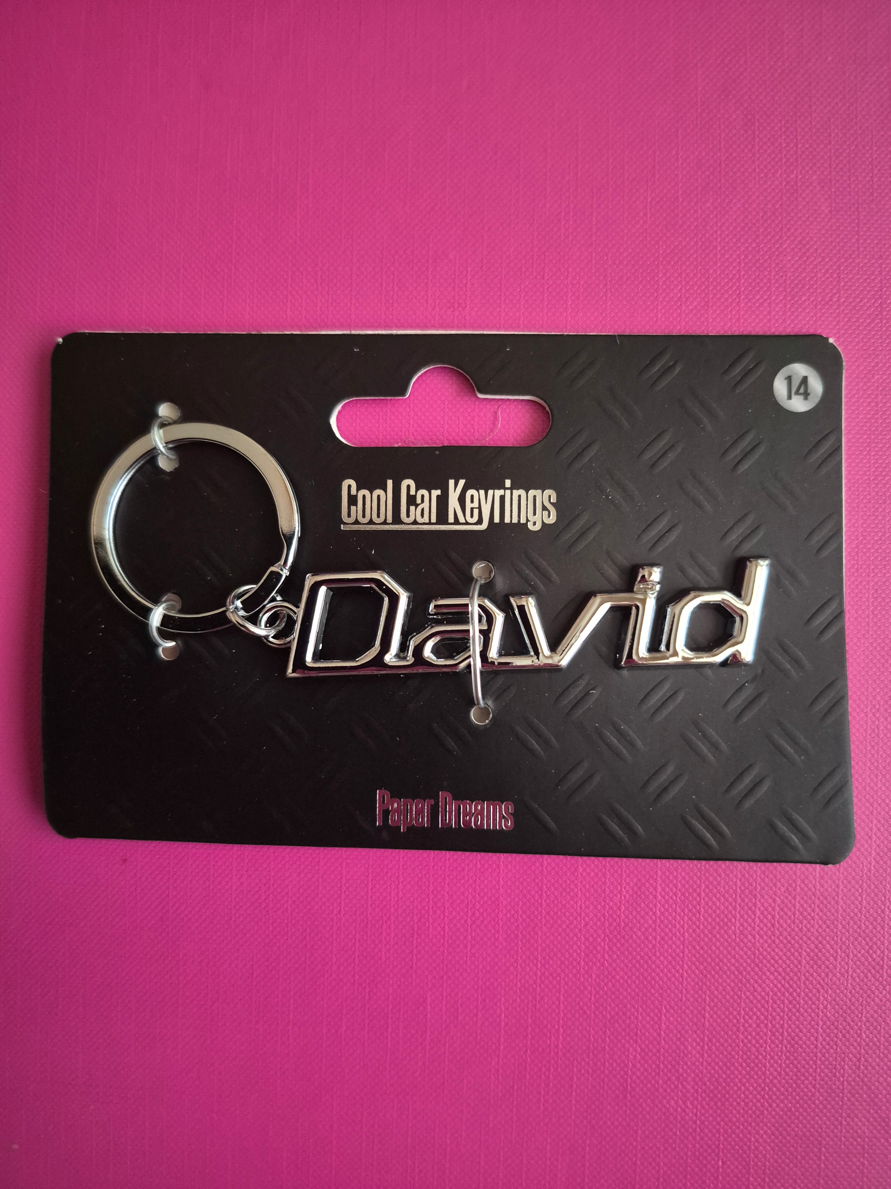Sleutelhanger David